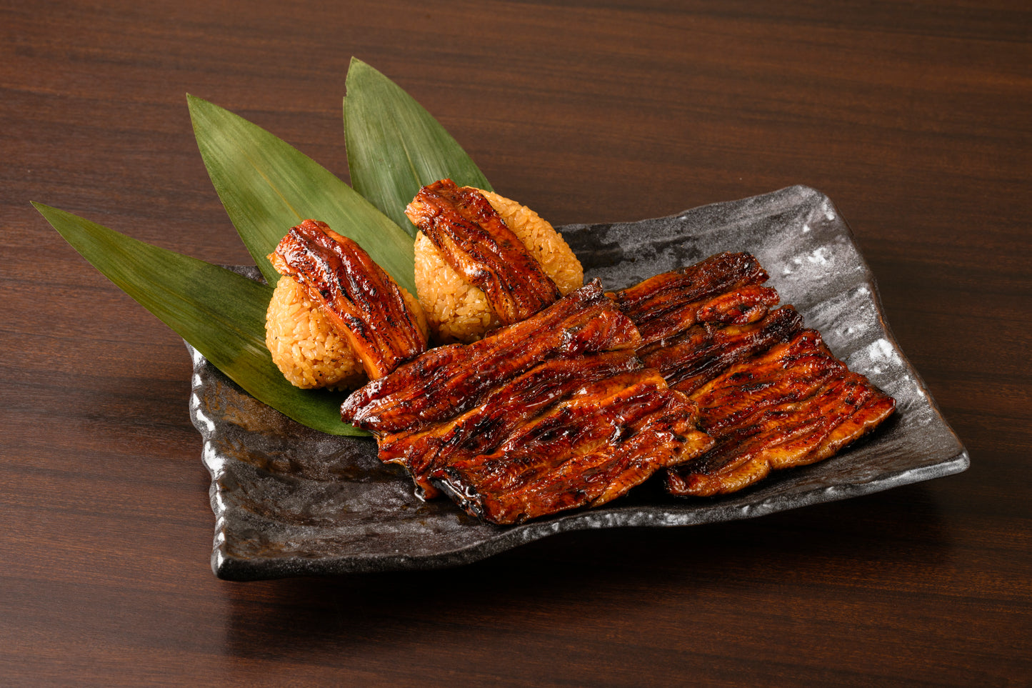 みき谷セット（蒲焼2枚、鰻おにぎり2個）