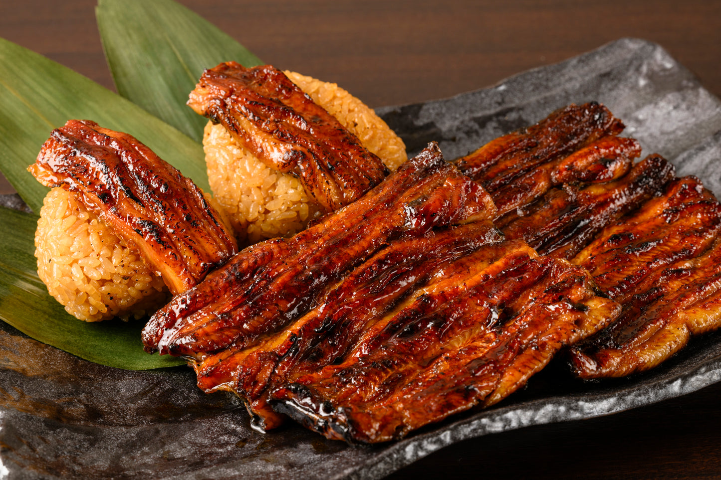 みき谷セット（蒲焼2枚、鰻おにぎり2個）