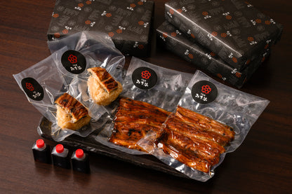 みき谷セット（蒲焼2枚、鰻おにぎり2個）